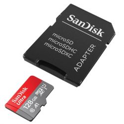 Карта памяти SanDisk 128GB microSD class 10 UHS-I Ultra (SDSQUAB-128G-GN6MA) - Картинка 2