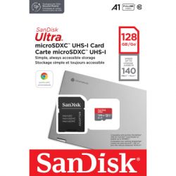 Карта памяти SanDisk 128GB microSD class 10 UHS-I Ultra (SDSQUAB-128G-GN6MA) - Картинка 4