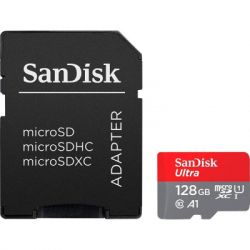  '  ' SanDisk 128GB microSD class 10 UHS-I Ultra (SDSQUAB-128G-GN6MA) -  1