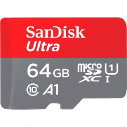 Карта памяти SanDisk 64GB microSD class 10 UHS-I Ultra (SDSQUAB-064G-GN6MA) - Картинка 3