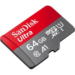   SanDisk 64GB microSD class 10 UHS-I Ultra (SDSQUAB-064G-GN6MA) -  4