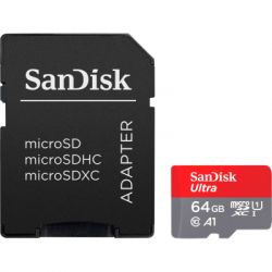   SanDisk 64GB microSD class 10 UHS-I Ultra (SDSQUAB-064G-GN6MA)