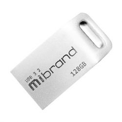 USB   Mibrand 128GB Ant Silver USB 3.2 (MI3.2/AN128M4S)