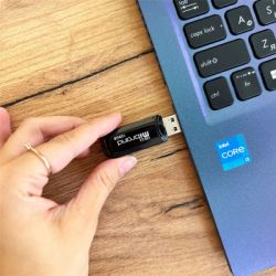 USB   Mibrand 128GB Marten Black USB 3.2 (MI3.2/MA128P10B) -  4