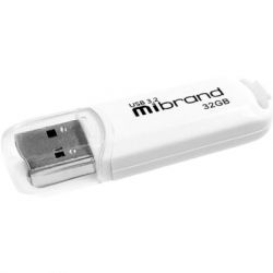 USB   Mibrand 32GB Marten White USB 3.2 (MI3.2/MA32P10W)