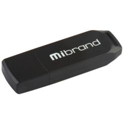 USB   Mibrand 16GB Mink Black USB 2.0 (MI2.0/MI16P4B)