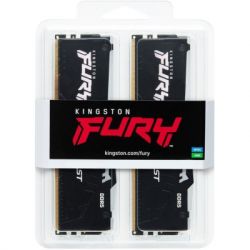     DDR5 64GB (2x32GB) 5200 MHz Beast RGB Kingston Fury (ex.HyperX) (KF552C40BBAK2-64) -  5