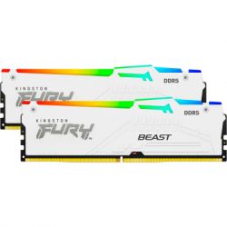 Модуль памяти для компьютера DDR5 64GB (2x32GB) 6000 MHz Beast White RGB Kingston Fury (ex.HyperX) (KF560C36BWEAK2-64) - Картинка 4
