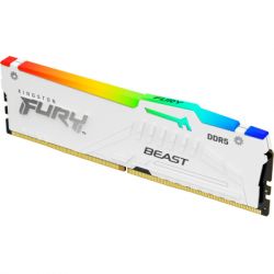 Модуль памяти для компьютера DDR5 32GB 5600 MHz Beast White RGB Kingston Fury (ex.HyperX) (KF556C36BWEA-32) - Картинка 3