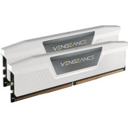  '  ' DDR5 64GB (2x32GB) 5600 MHz Vengeance White Corsair (CMK64GX5M2B5600C40W) -  2