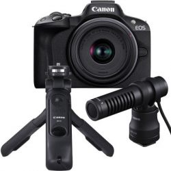 Цифровой фотоаппарат Canon EOS R50 + RF-S 18-45 IS STM Black Creator Kit (5811C036) - Картинка 2