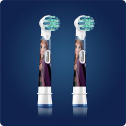 Насадка для зубной щетки Oral-B Kids Frozen II, 2 шт (4210201383994) - Картинка 2