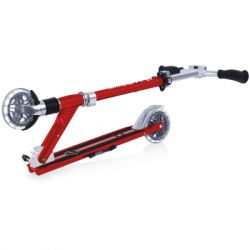 Самокат Globber Flow Element Comfort Lights колеса з підсвічуванням Червоний (727-102) - Картинка 2