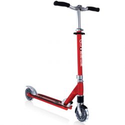 Самокат Globber Flow Element Comfort Lights колеса з підсвічуванням Червоний (727-102) - Картинка 4