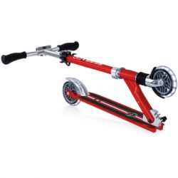 Самокат Globber Flow Element Comfort Lights колеса з підсвічуванням Червоний (727-102) - Картинка 5