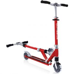 Самокат Globber Flow Element Comfort Lights колеса з підсвічуванням Червоний (727-102) - Картинка 6