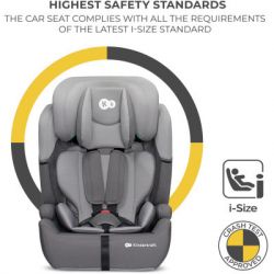 Автокрісло Kinderkraft Comfort Up i-Size Grey (KCCOUP02GRY0000) (5902533923137) - Картинка 8