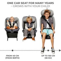 Автокрісло Kinderkraft i-Grow i-Size Black (KCIGRO00BLK0000) (5902533923670) - Картинка 8