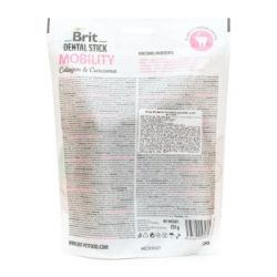 Лакомство для собак Brit Dental Stick Mobility коллаген и куркума 251 г (8595602564361) - Картинка 2