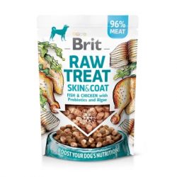    Brit Raw Treat freeze-dried Skin and Coat    40  (8595602564446) -  1