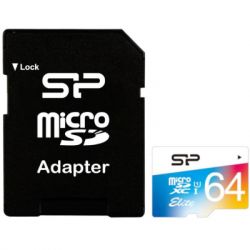  '  ' Silicon Power 64GB microSDXC Class 10 UHS-I U1 V10 (SP064GBSTXBU1V21SP) -  2