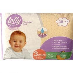 ϳ Lolly Premium Soft Midi 3 (4-9 ) 38  (4820174981150)