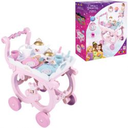 Игровой набор Smoby Тележка Дисней Принцессы со съемным подносом с сервизом 17 аксессуаров (312502) - Картинка 2