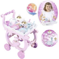 Игровой набор Smoby Тележка Дисней Принцессы со съемным подносом с сервизом 17 аксессуаров (312502) - Картинка 4