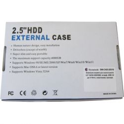   Dynamode 2.5" SATA HDD/SSD USB 3.0 Transparent (DM-CAD-25316) -  11