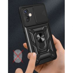 Чохол до мобільного телефона BeCover Military Tecno Spark 9 Pro (KH7n) Black (710006) - Картинка 4