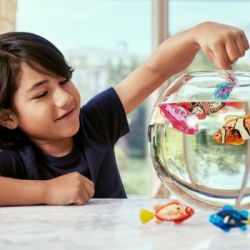 Інтерактивна іграшка Pets & Robo Alive S3 - Роборибка (золотиста) (7191-2) - Картинка 9