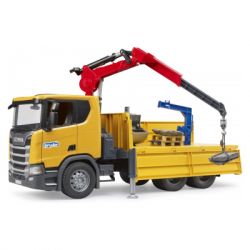Спецтехніка Bruder Scania Super 560R з краном-маніпулятором 1:16 з аксесуарами (03551) - Картинка 8