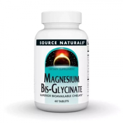 �������� Source Naturals ������ �����������, Magnesium Bis-Glycinate, 60 �������� (SN2131)