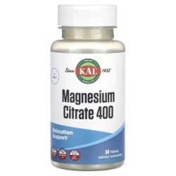  KAL  , 400 , Magnesium citrate, 60  (CAL-13455) -  1