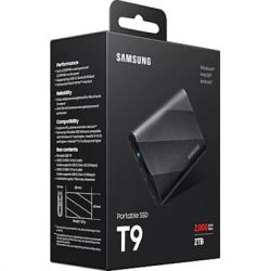 SSD USB 3.2 2TB T9 Samsung (MU-PG2T0B/EU) -  10