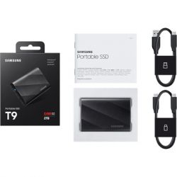 SSD  Samsung T9 2TB USB 3.2 (MU-PG2T0B/EU) -  12