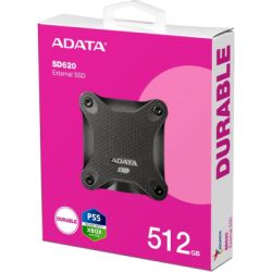 SSD  ADATA SD620 512GB USB 3.2 (SD620-512GCBK) -  6