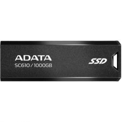 SSD  ADATA SD610 1TB USB 3.2 (SC610-1000G-CBK/RD) -  6