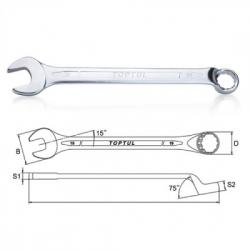 ���� Toptul �������� ����������� (��� 75 ) 8�� (AAEN0808) - �������� 2