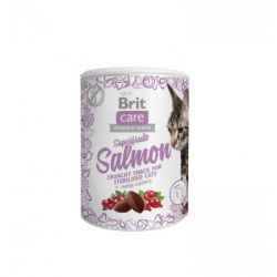    Brit Care Cat Snack Superfruits Salmon 100  (8595602521449)