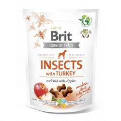    Brit Care Dog Crunchy Cracker Insects ,    200  (8595602551484)