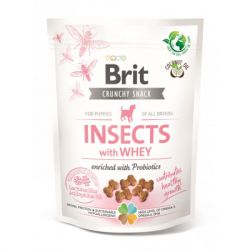    Brit Care Dog Crunchy Cracker Puppy Insects ,    200  (8595602551514) -  1