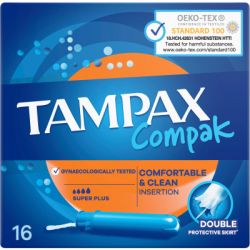 Тампони Tampax Compak Super Plus з аплікатором 16 шт. (8001841300399) - Картинка 2