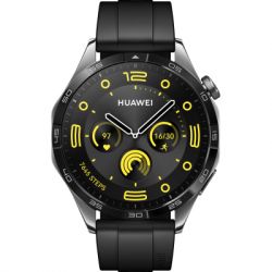- Huawei WATCH GT 4 46mm Active Black (55020BGS) -  2