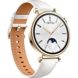 - Huawei WATCH GT 4 41mm Classic White Leather (55020BJB) -  3