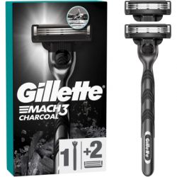 Gillette Mach3 Charcoal    2   (8700216074308)