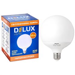  Delux Globe G120 18w E27 4100K (90012693) -  3
