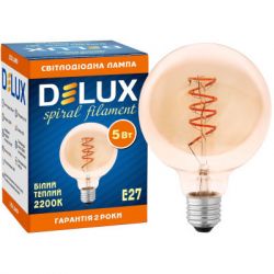 �������� Delux Globe G95 5�� E27 2200� amber spiral filament (90018166) - �������� 2