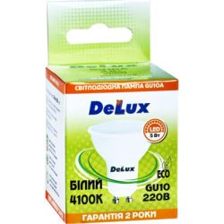 Лампочка Delux GU10A 5Вт 4100K (90011747) - Картинка 3
