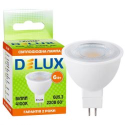 �������� Delux JCDR 6�� 4100K 220� GU5.3 (90019265) - �������� 3